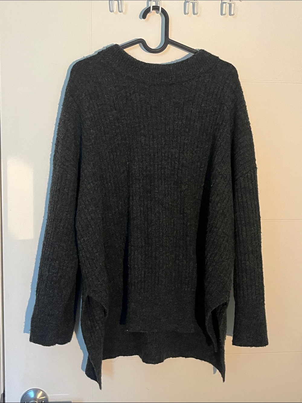 Cozy Women's Grey Knit Sweater